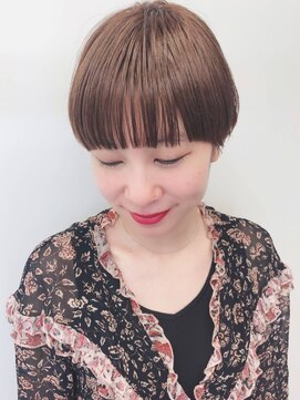 ノク(nok) マッシュショート_エッジショート3Dカラーたまねぎアレンジ