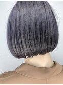 クリスタルパープル×センシュアルショートボブ