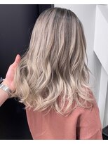 イース バイ アンブルリュクス 北千住(Ease by amble luxe)&nbsp;前髪/くびれ/イヤリングカラー/イメチェン/ラベンダーカラー