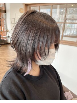 サイン(Sign) #ウルフカット #インナーカラー