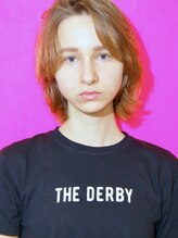 ダービー(THE DERBY) 【THE DERBY】SHORT     #美髪#ホワイトグレージュ#大人かわいい