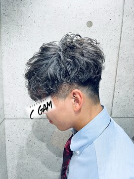アルファベットシーガム(C gam) マッシュパーマ