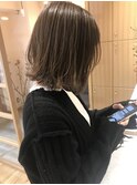 【smuk/スムーク】透明感ベージュ/レイヤーボブ/外はね