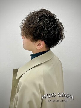 ヒロギンザバーバーショップ 神楽坂店(HIRO GINZA BARBER SHOP) スパイラルパーマ