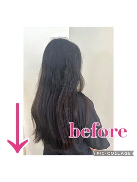 チェルモ 茅ヶ崎(CHELUMO) ☆縮毛矯正before☆