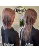 クオン(kuon) ウルフロングヘアSTYLE【シールエクステ】