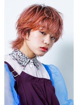 ルク(RUKU) ハイトーンウルフヘア/ウルフヘア/レイヤー/ウルフカット