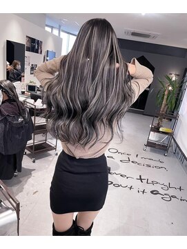 キング 梅田(K!ng) 【梅田】ハイライトカラー髪質改善トリートメント髪質改善カラー