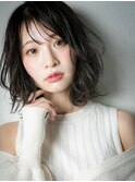 □アッシュブラック大人ボブパーマ215-4★戸田公園20代30代40代