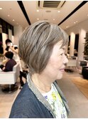 70代80代 白髪を活かす遊びハイライト