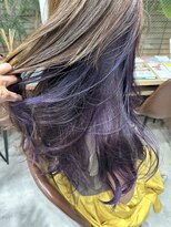 ダブル(W)&nbsp;【hair salon W】インナーカラー