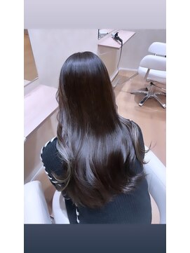 ジャパンデザイナーズアカデミー つやつや暗髪　髪質改善　【堺・深井】