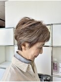 60代70代のオシャレハイライト 白髪染め
