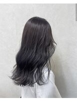テーラヘアー 土浦店(TELA HAIR)&nbsp;ラフウェーブ×アッシュグレー【TELAHAIR土浦】