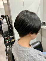 シェル 吉祥寺(shell)&nbsp;グレージュカラー/ボブウルフ/黒髪/ココアベージュ