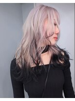 プネル(punel)&nbsp;佐藤　原宿ウルフレイヤーウルフカットケアブリーチ佐藤