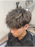 外国人風パーマ