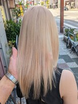 ボアップ(boappu)&nbsp;#ケアブリーチ#ハイトーンカラー#ブロンドヘア