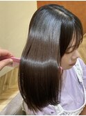 ココアブラウン/髪質改善カラー