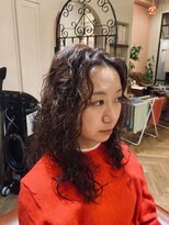 ザジ(ZAZIE)&nbsp;海外ガール風パーマ