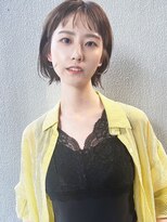 モリオ(morio)&nbsp;【morio】浦和　ベージュ　ショートバング　キュート　ショート