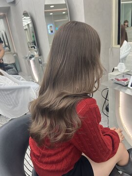 ロンド マーレ 天神大名店(Lond mare) イメチェン/レイヤー/美髪/ブルーブラック/ブリーチなし