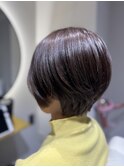 バイオレットブラウン×ショート