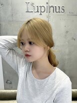 ロンドルピナス 小倉(Lond Lupinus)&nbsp;ブルーブラック/ワイドバング/美髪のススメ/外ハネボブ/北九州