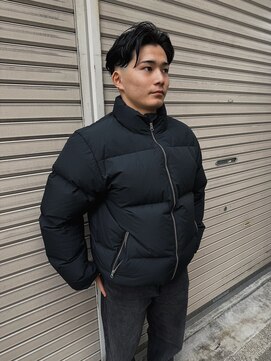 ハイセンス(HISENSE) メンズカットラルフカールフェザーパーマセンターパート【GIA】