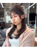 顔型別ヘアスタイル特集/ホワイトグレージュ/ミニウルフ