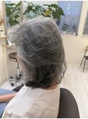 グレーヘア活かすデジパ☆