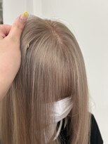 ヴィンスジオ 岐阜駅南(vince gio) ミルクティーベージュ/リタッチブリーチ