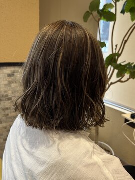 ゼンコー キチジョウジ(ZENKO KICHIJOJI) ハイライト×オリーブベージュ