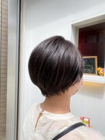 ニノット 武蔵小杉(○nino.)&nbsp;クラゲヘアー/小顔に見せるヘア/ココアベージュ/縮毛矯正