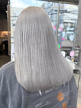 サンク 原宿 表参道(cinq) ミルクティーベージュヘーゼルベージュヘーゼルグレージュボブ