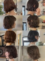 アンプラグド(unplugged)&nbsp;ニュアンスボブパーマブードルパーマフェザーパーマダウンパーマ