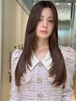 ルームバイシー 新宿(Loom. by Sea)&nbsp;イメチェン×ピンクベージュ[アンブレラカラー/前髪]