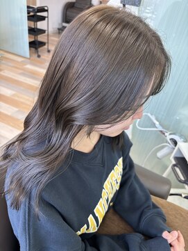 ファースト 泉中央店(first) レイヤーカット/オリーブべージュ/20代30代40代