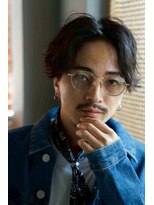 クオル キャスト 熊本(QOL×cast)&nbsp;ニュアンスセンターパートパーマ