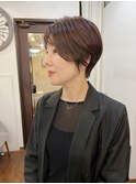 堀江で叶える洗練の似合わせ「大人の艶ショート×肌魅せカラー」