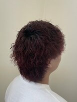 ヴァンカウンシル 半田店&nbsp;マレットヘア×パーマ×ダークレッド