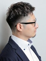 LAVIE NEW STANDARD BARBER横浜店　別邸　〈理容室〉&nbsp;ダークアッシュ/カルマパーマ/アッシュブラック<理容室>[横浜駅]