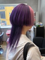 ミー 新宿(MII) 前髪メッシュ/ダブルカラー/デザインカラー/髪質改善/新宿/MII