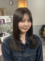 ルトワフクロマチ(Lutowa Fukuromachi) ダークパープル/ナチュラルショート/夏のヘアアレンジ/袋町