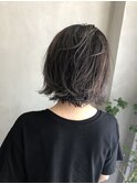 ハイライト透明感アッシュ