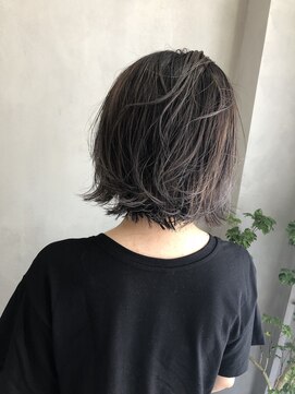 ヘア スペース メロウ(hair_mellow) ハイライト透明感アッシュ