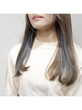 デコヘアーフラッペ(DECO HAIR frappe) ミルクティー&ブルー