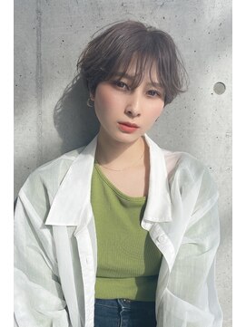 ジーナ 札幌(Zina) 【Zina SAPPORO】透明感カラーセンシュアルショート