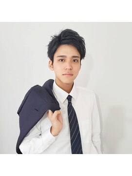 ゴスタッグ(gostag.) ネープレスツーブロックビジネスショート