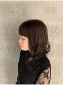 外ハネミディアムウェーブ